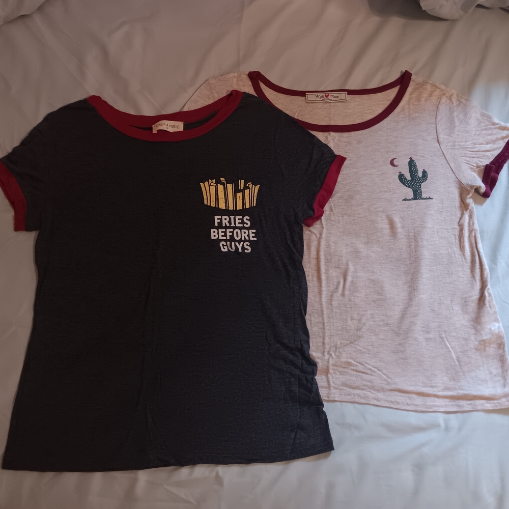 Trendy Kids' T-Shirts - Black and White with Fun Prints